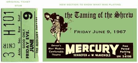 Mercury Theatre - From Robert Morrow